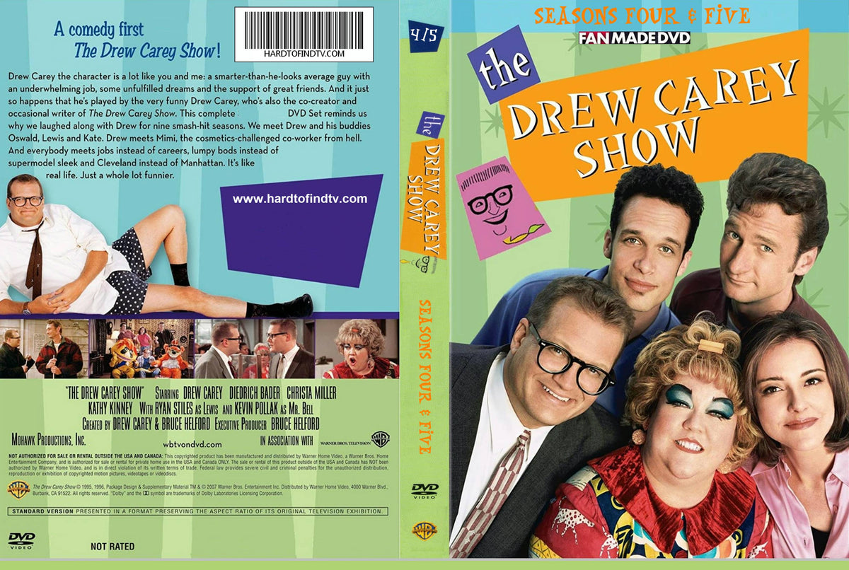 The Drew Carey Show Complete TV Series Seasons ON 20 DVD'S