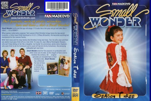 Small Wonder(1985)The Complete Tv Series On Dvd Dick Christie