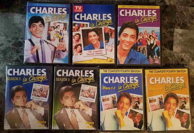 Charles In Charge Complete Tv Series 5 Seasons 1 2 3 4 5 21 Dvd Set Retail OOP