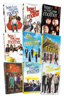 How I Met Your Mother Complete Series Seasons 1-2-3-4-5-6-7-8-9 USA Retail 27 DVD Set 208 episodes