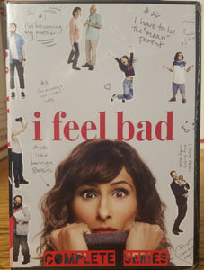 [CC] I FEEL BAD (2018) THE COMPLETE TV SERIES 13 EPISODES DVD Sarayu Blue Paul Adelstein Aisling