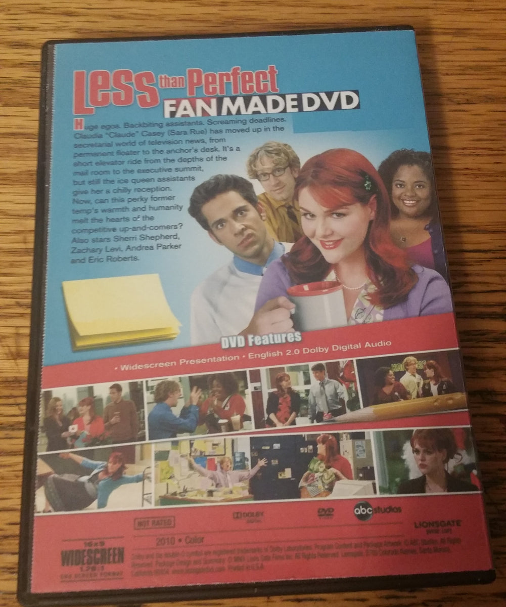Less than Perfect 2002 The Complete Series On 9 DVD's Sara Rue Zachary ...