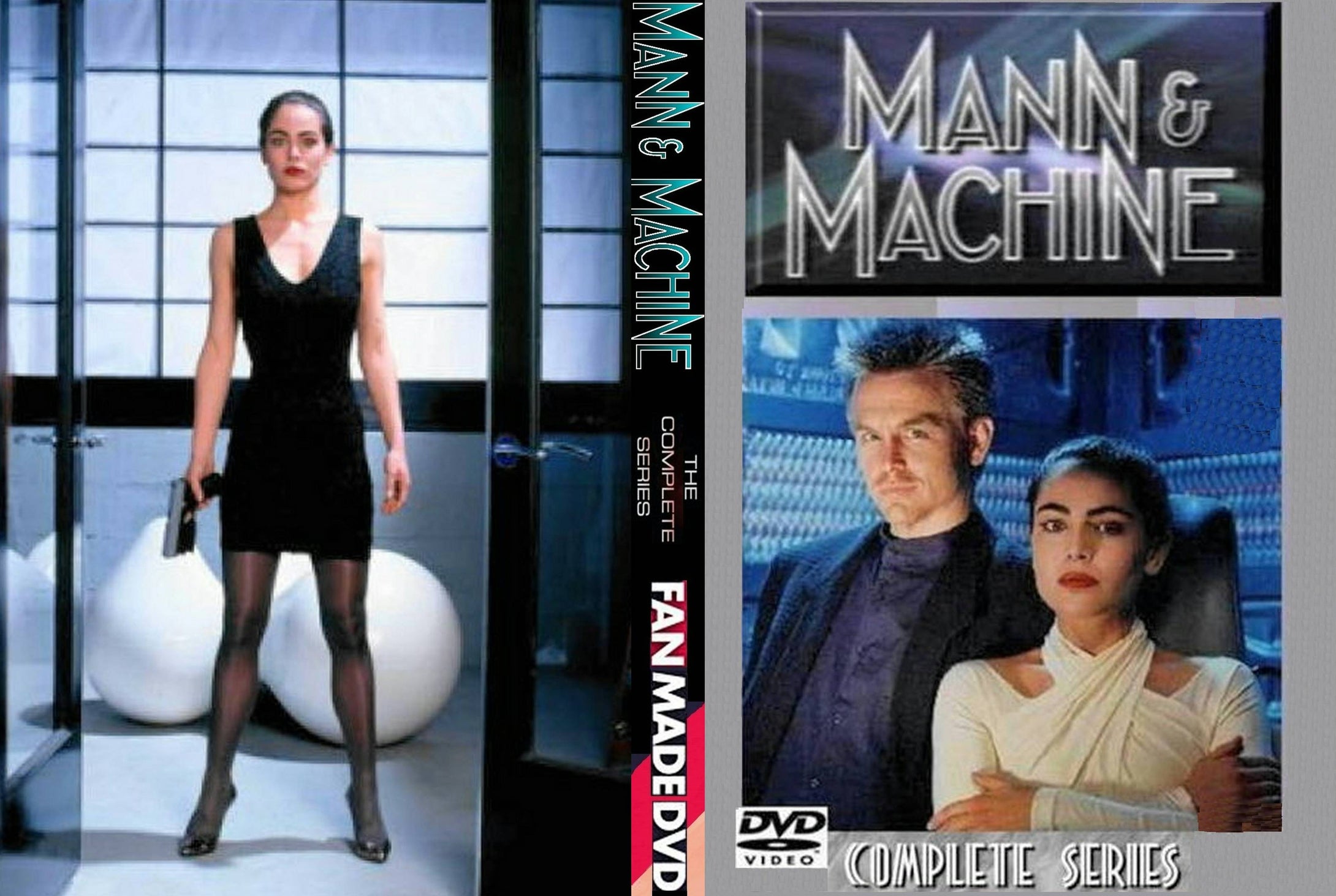 Mann & Machine (1992) The Complete Series On DVD David Andrews Yancy Butler S. Epatha Merkerson