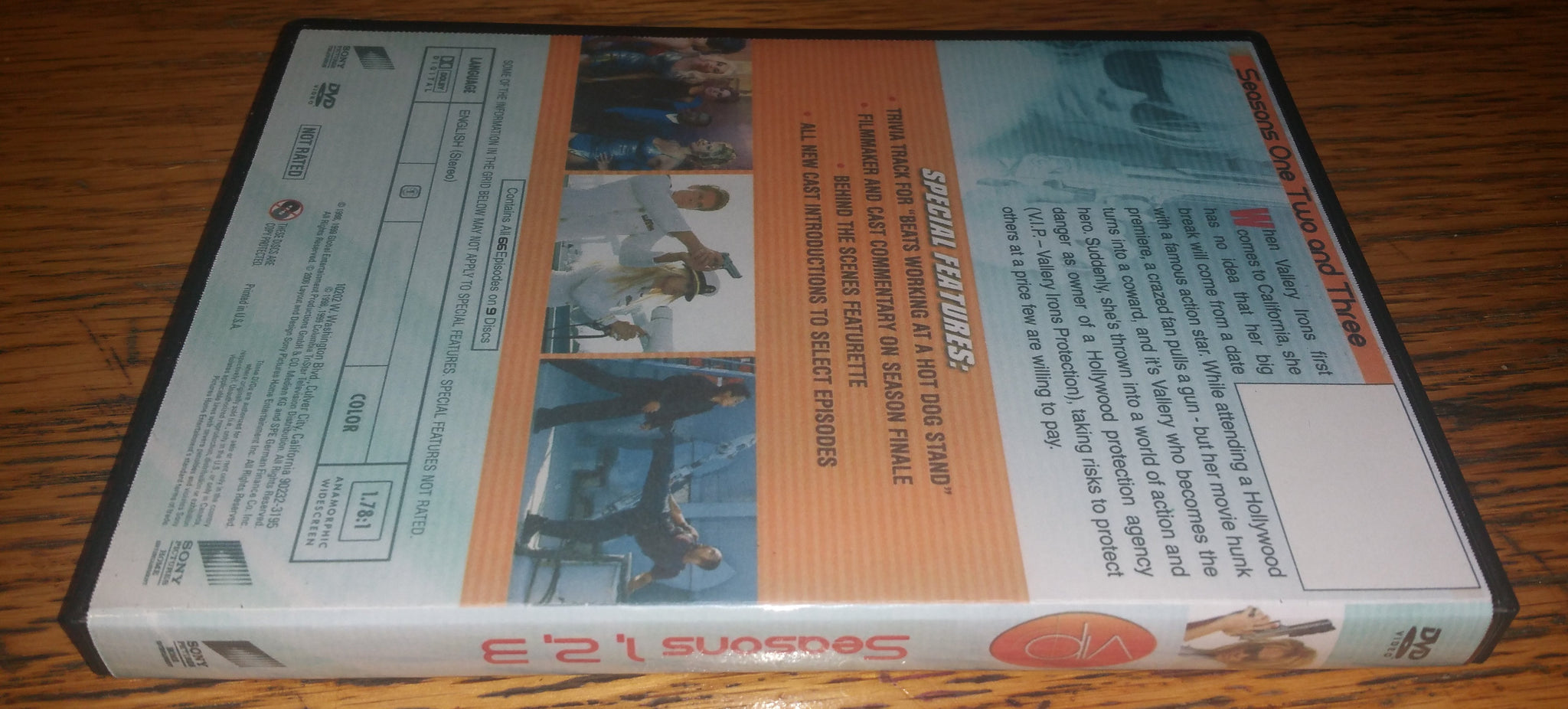 VIP V.I.P V I P 1998 Vallery Irons Protection The Complete TV Series O ...